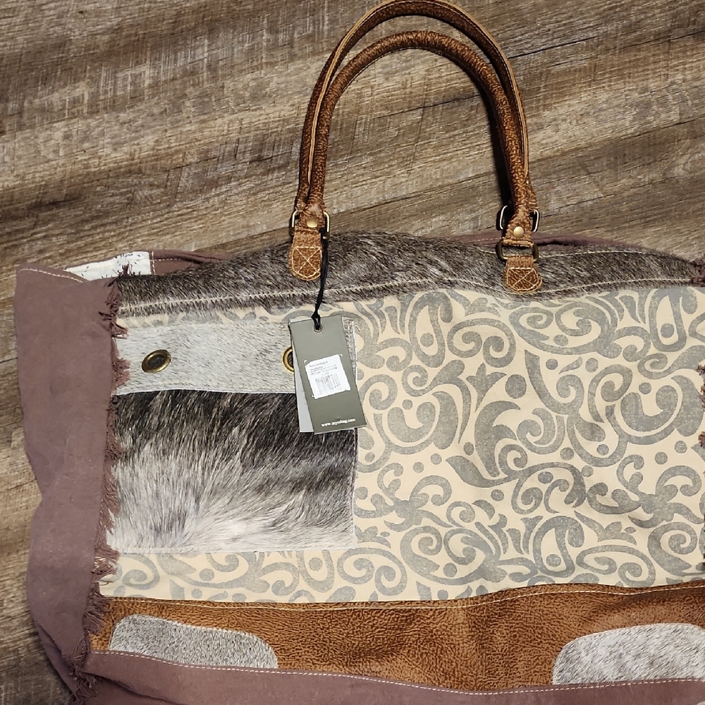 Myra Bag Patchwork Tote Bag